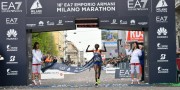 Arrivo Prima Donna Lucy Kabuu maratona