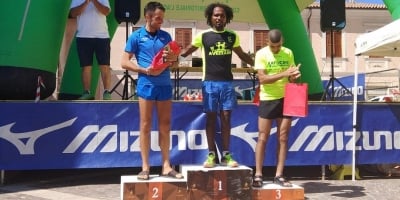 La premiazione maschile