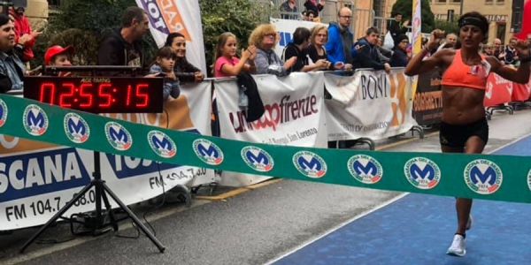 Federica Moroni all&#039;arrivo