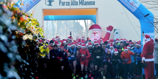 Bianchi e Ferrario sono i più veloci alla Babbo Run di Busto Arsizio (MI)