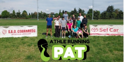 Athle Running Pat Losanna in ritiro a Cornaredo
