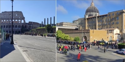 Di corsa con papa Francesco: oggi come 12 anni fa