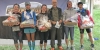 La premiazione femminile della 19km