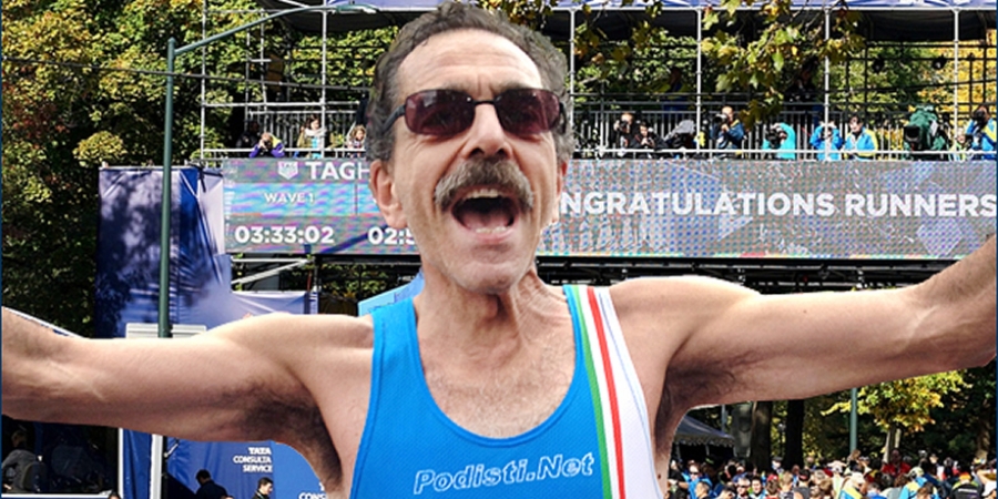 Lorenzini alla New York Marathon 2015