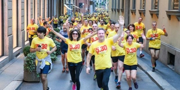 Run 5.30 ne sveglia 3600 stamattina a Milano