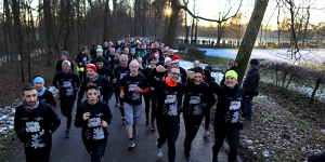 I partecipanti nel Parco di Monza