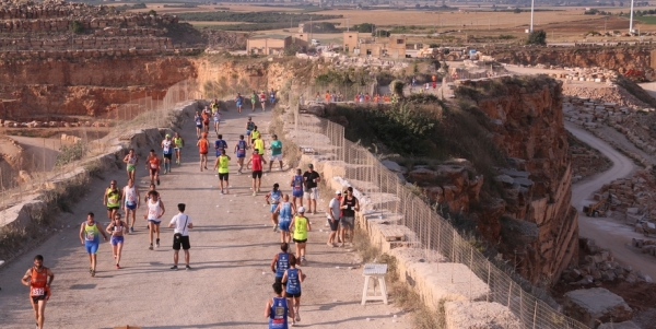 Il passaggio nella cava