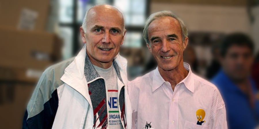 Roberto Mandelli e Gary Muhrcke vincitore della prima edizione della NYCM