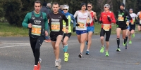 Testa della gara maschile, davanti Edward Young, seguito da Michele Belluschi, Loris Mandelli e Arturo Ginosa 