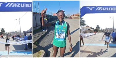 Tortona (AL) - Derthona Half Marathon, vittorie a Gueydon e Lagat