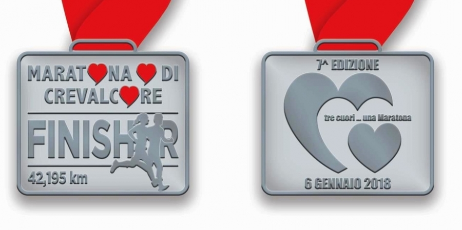 Le medaglie per i finisher 