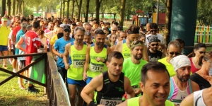 La partenza della 3^ The Sport Week Run