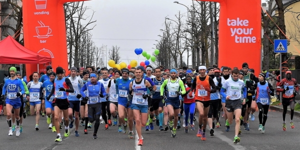 Foto partenza 17^ Maratonina Treviglio