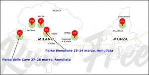 Run Free Milano&amp;Monza: annullate le gare del Sempione e delle Cave