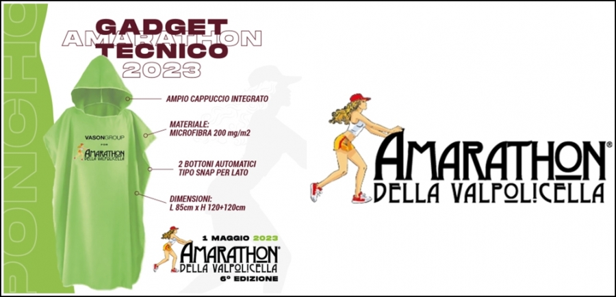 Amarathon, 1° maggio 2023 : un “gadget” davvero utile ed originale