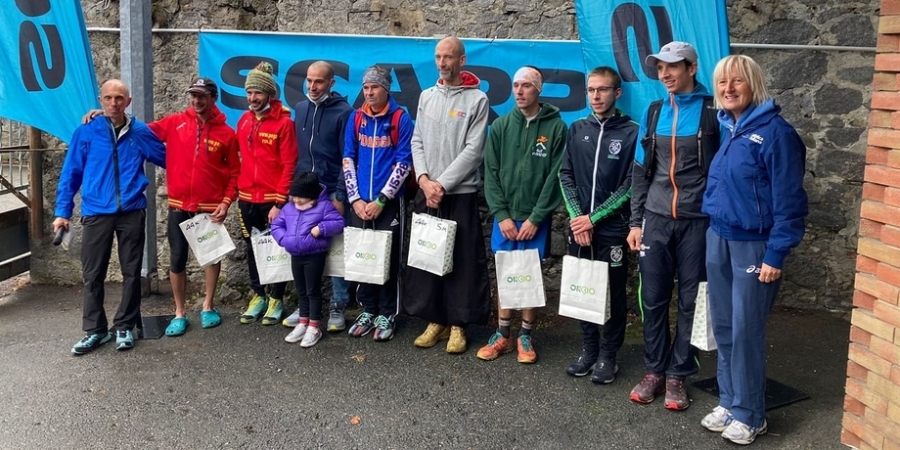 I premiati uomini della 44km