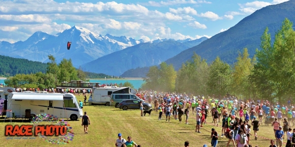 un fantastico scorcio dell&#039;ambiente al lago di Resia