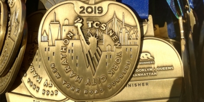 New York City Marathon: la medaglia in anteprima