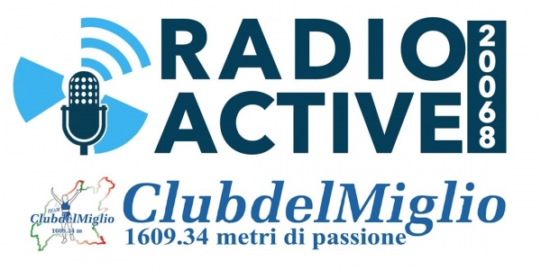 Radio Active è la nuova radio ufficiale del Club del Miglio