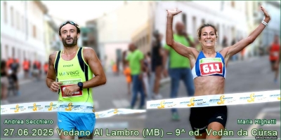 Vedano al Lambro (MB) celebra la 9^ Vedan da Cursa