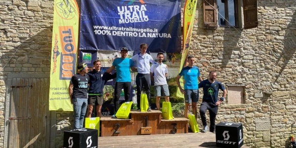 Il podio 24km maschile