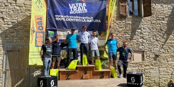 Il podio 24km maschile