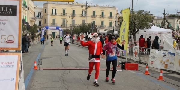 Cannito e moglie al traguardo