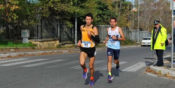 Liberatore in un passaggio della gara 