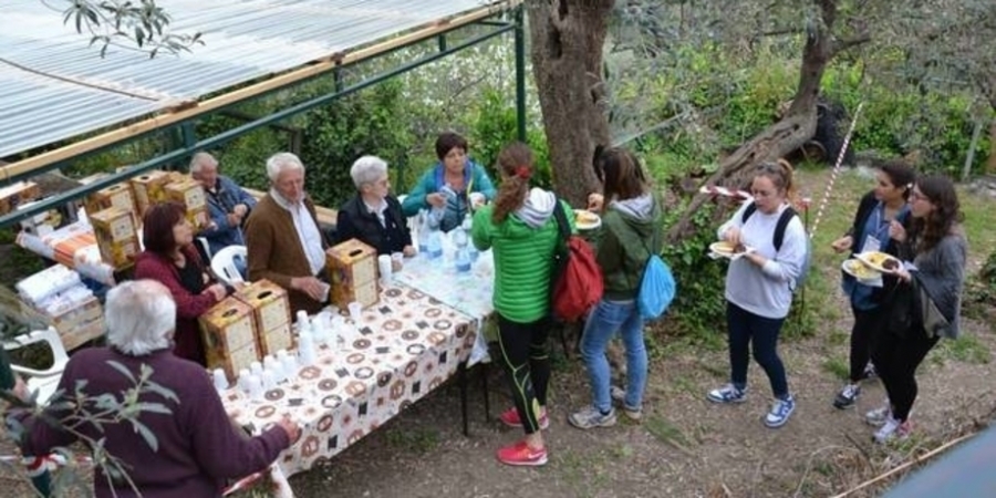 Un momento della Mangialonga 2018