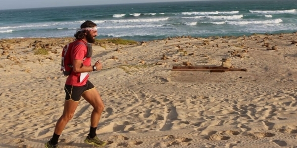 Fabio Caporali in azione 