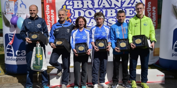 Podio 15^ Double Classic Maniglia, Bozza, Gilardi D e S, Rognoo e Mandelli 