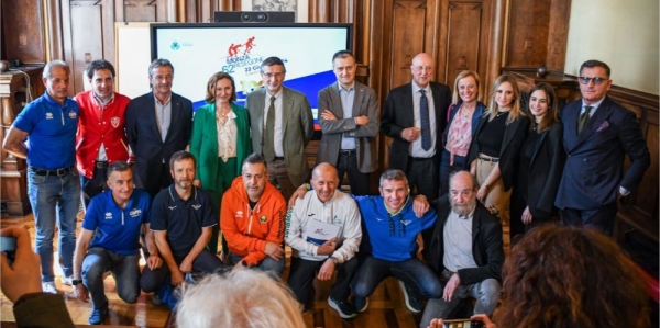 I relatori della conferenza stampa