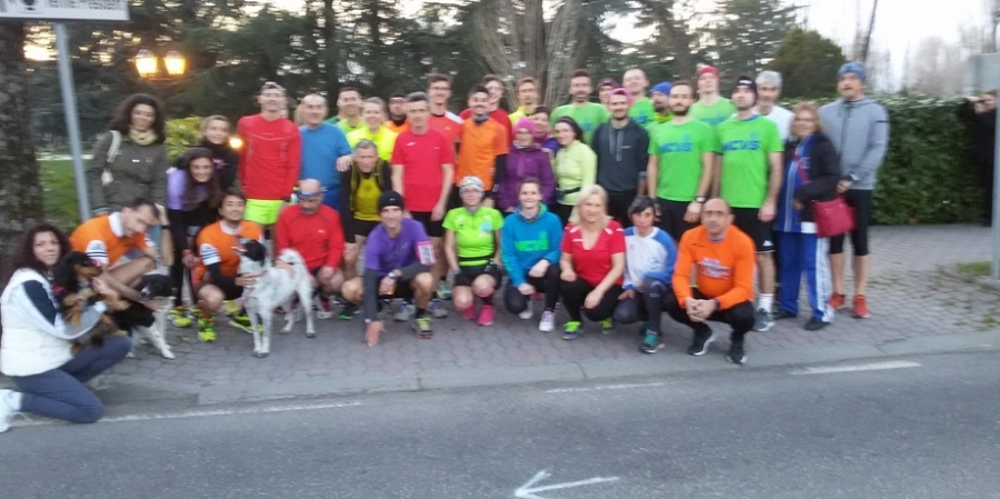 partecipanti alla Moon Light Run