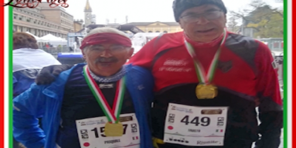 Pasquale e Fausto con la medaglia