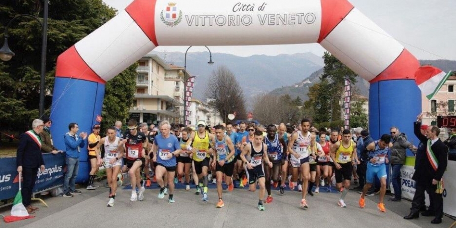 Vittorio Veneto (TV) – 8^ Maratonina della Vittoria a Bamoussa e Mazzucco