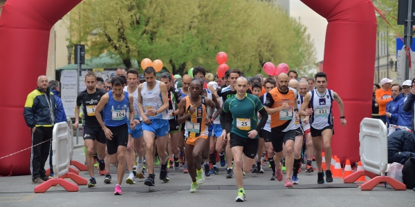 Partenza mezza maratona e 10 K