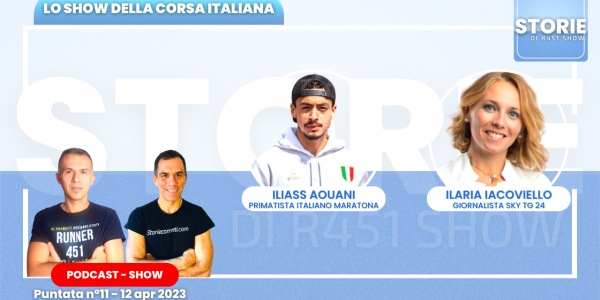 Iliass Auoani protagonista della nuova puntata dello show web STORIE di RUNNER 451