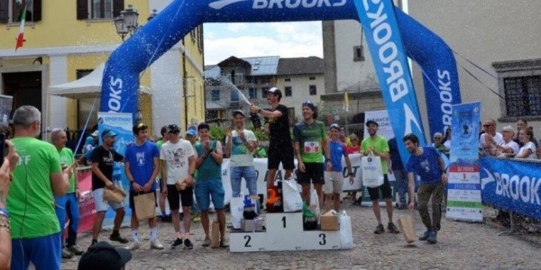 Il podio maschile