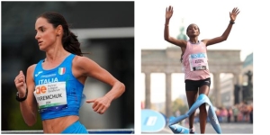 Sofiia Yaremchuk e Tigist Assefa