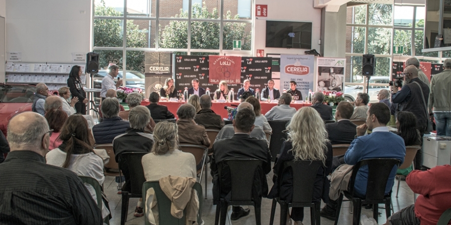 Un momento della conferenza stampa