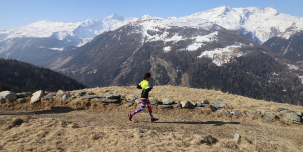 Un passaggio del trail