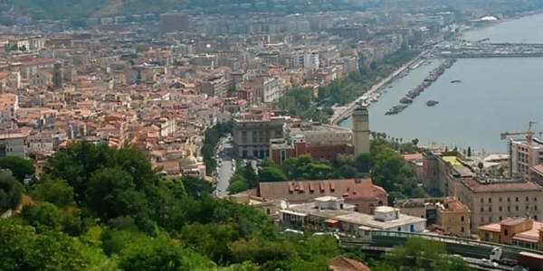 Una veduta di Salerno