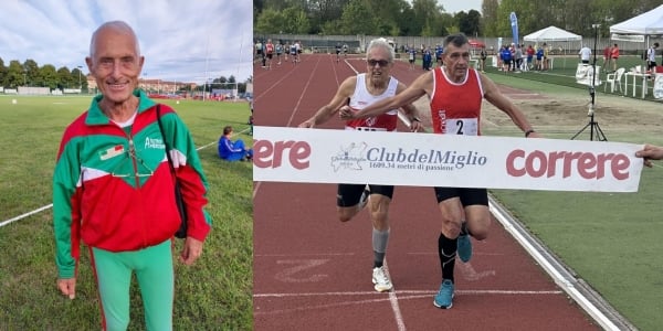 Luigi Angelo Brolo e lo sprint della seconda batteria maschile