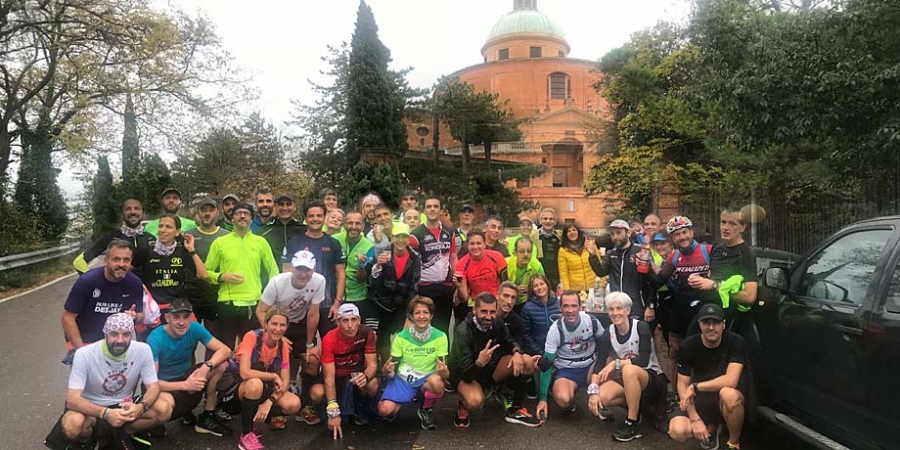 Passaggio e sosta a San Luca