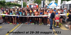 Partenza mezza maratona edizione 2018