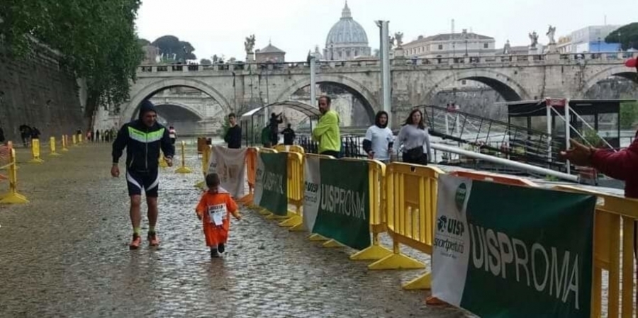 D&#039;Alessio con il piccolo