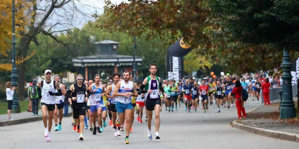 Un momento della gara corsa nel 2021, in prima fila Andrea Soffientini, il vincitore della gara