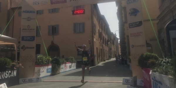 L&#039;arrivo di Gemma 1° nella 20 km