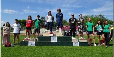 il podio &quot;unificato&quot; della gara competitiva
