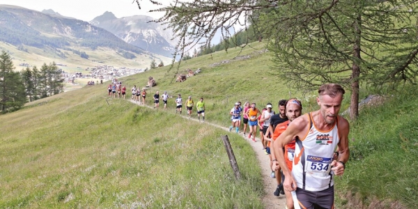 Un passaggio della gara, al km 12